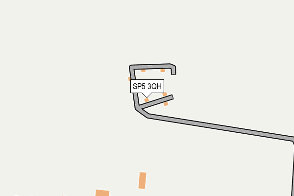 SP5 3QH map - OS OpenMap – Local (Ordnance Survey)