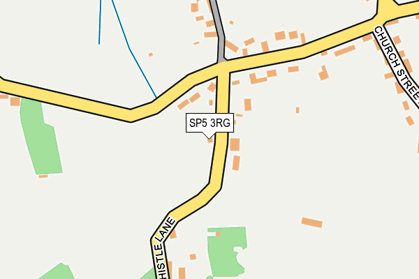 SP5 3RG map - OS OpenMap – Local (Ordnance Survey)