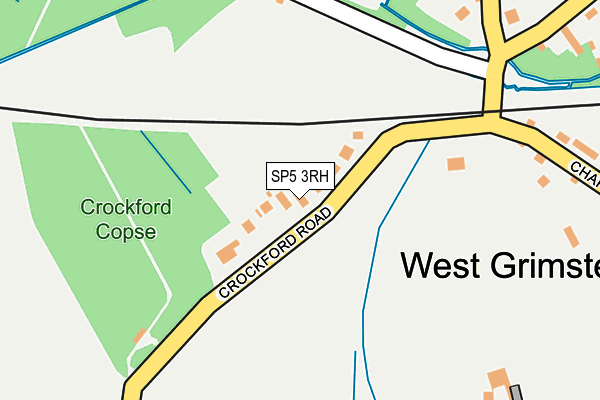 SP5 3RH map - OS OpenMap – Local (Ordnance Survey)