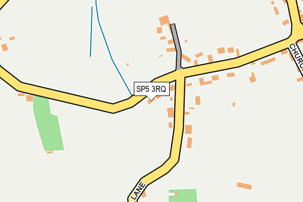 SP5 3RQ map - OS OpenMap – Local (Ordnance Survey)
