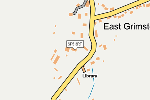 SP5 3RT map - OS OpenMap – Local (Ordnance Survey)