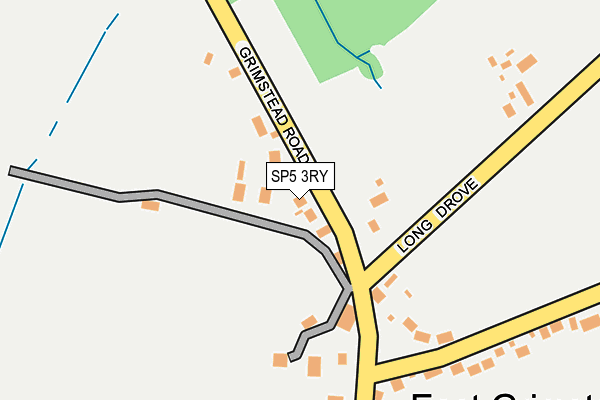 SP5 3RY map - OS OpenMap – Local (Ordnance Survey)