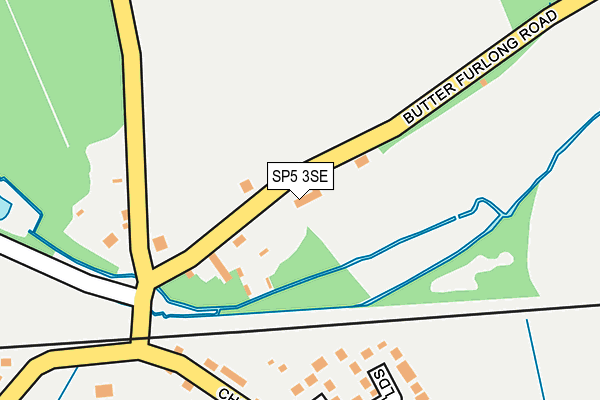 SP5 3SE map - OS OpenMap – Local (Ordnance Survey)