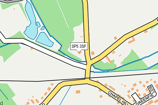 SP5 3SF map - OS OpenMap – Local (Ordnance Survey)
