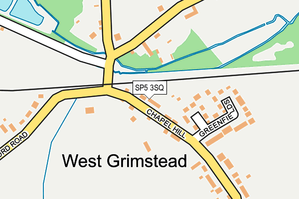 SP5 3SQ map - OS OpenMap – Local (Ordnance Survey)