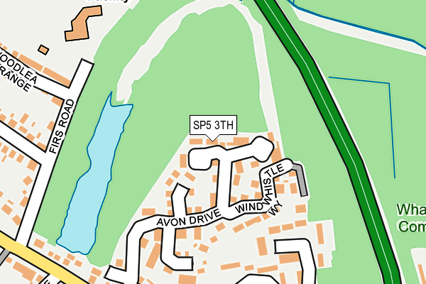 SP5 3TH map - OS OpenMap – Local (Ordnance Survey)