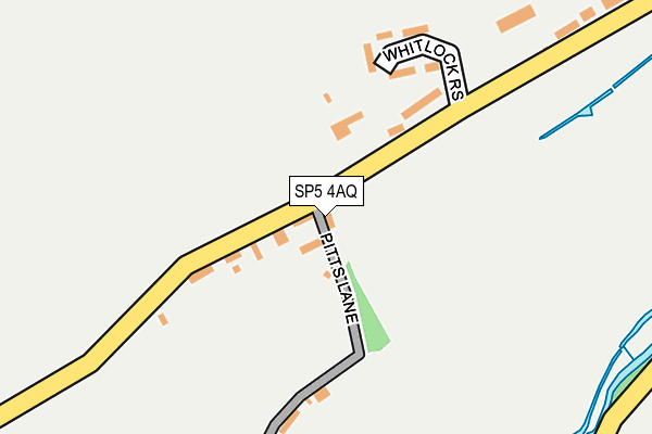 SP5 4AQ map - OS OpenMap – Local (Ordnance Survey)