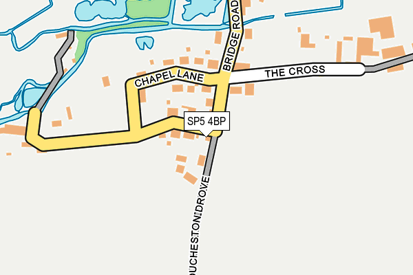 SP5 4BP map - OS OpenMap – Local (Ordnance Survey)
