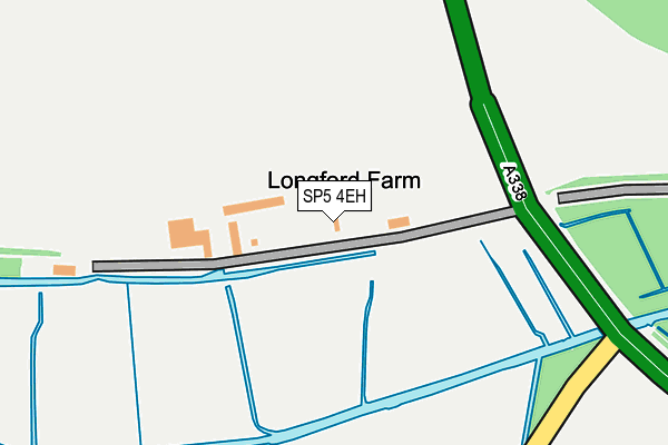 SP5 4EH map - OS OpenMap – Local (Ordnance Survey)