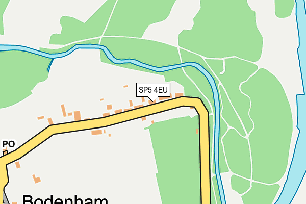 SP5 4EU map - OS OpenMap – Local (Ordnance Survey)