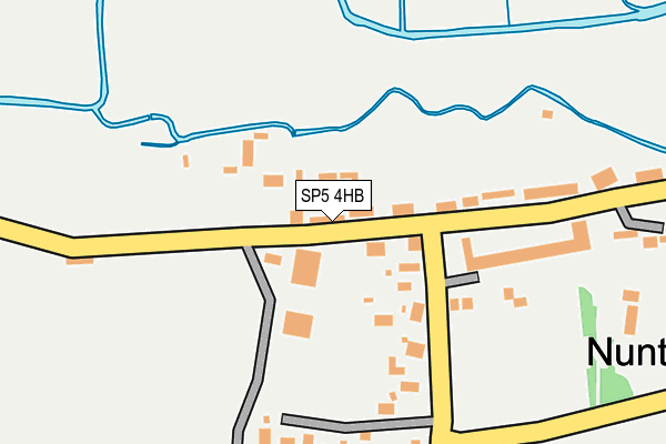 SP5 4HB map - OS OpenMap – Local (Ordnance Survey)