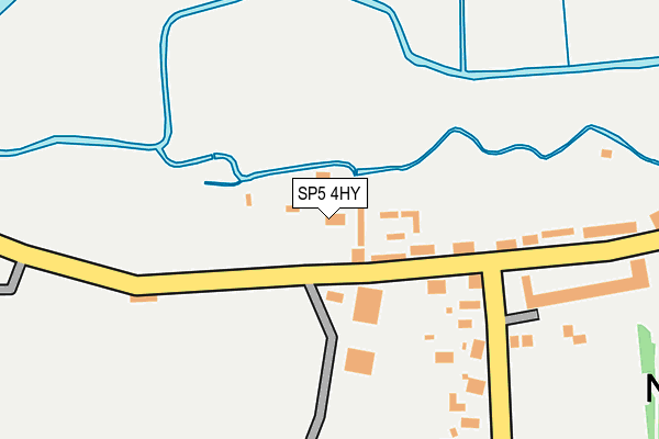 SP5 4HY map - OS OpenMap – Local (Ordnance Survey)