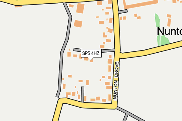 SP5 4HZ map - OS OpenMap – Local (Ordnance Survey)