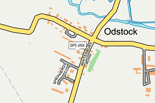 SP5 4NX map - OS OpenMap – Local (Ordnance Survey)