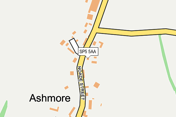 SP5 5AA map - OS OpenMap – Local (Ordnance Survey)