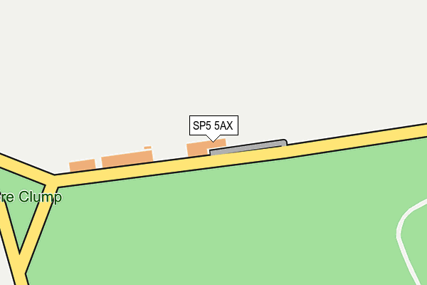 SP5 5AX map - OS OpenMap – Local (Ordnance Survey)