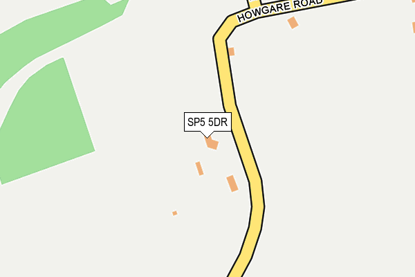 SP5 5DR map - OS OpenMap – Local (Ordnance Survey)