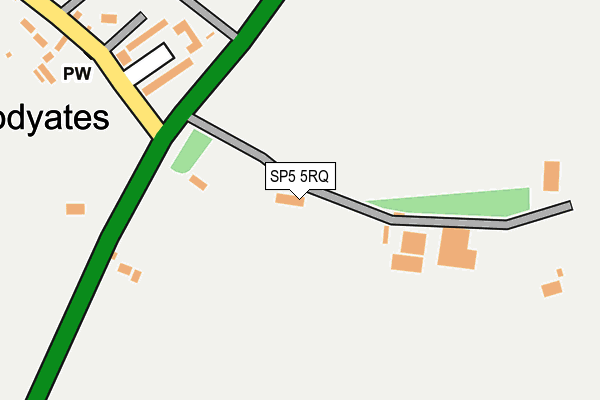 SP5 5RQ map - OS OpenMap – Local (Ordnance Survey)