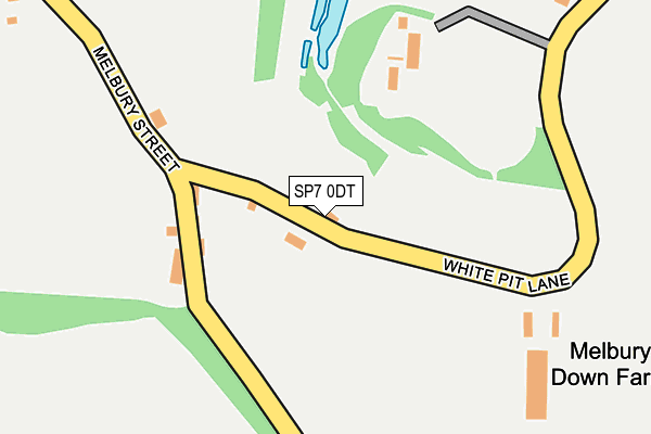 SP7 0DT map - OS OpenMap – Local (Ordnance Survey)