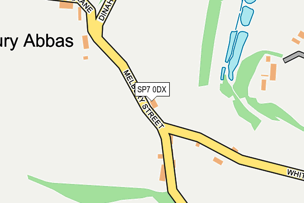 SP7 0DX map - OS OpenMap – Local (Ordnance Survey)