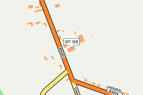 SP7 0EB map - OS OpenMap – Local (Ordnance Survey)