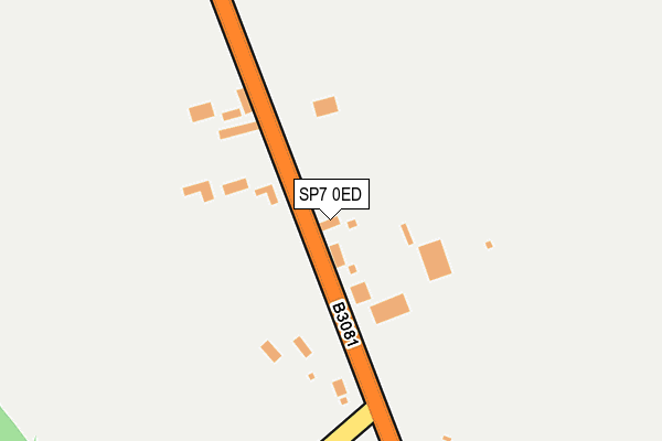 SP7 0ED map - OS OpenMap – Local (Ordnance Survey)