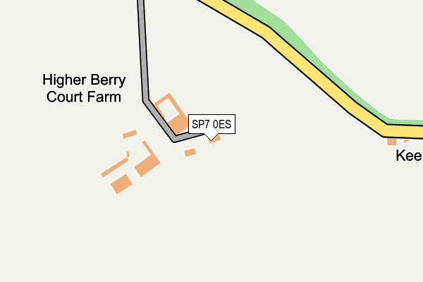 SP7 0ES map - OS OpenMap – Local (Ordnance Survey)