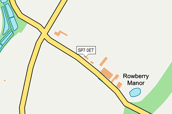 SP7 0ET map - OS OpenMap – Local (Ordnance Survey)