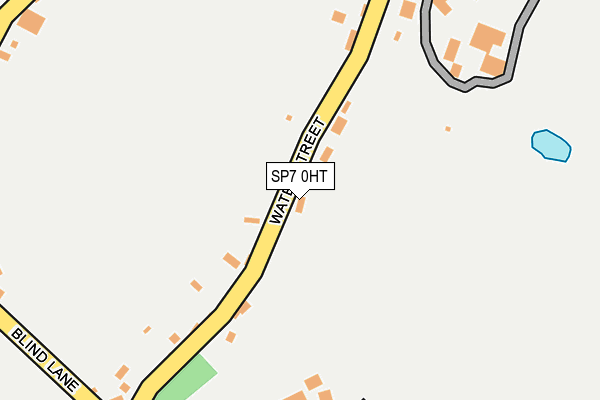 SP7 0HT map - OS OpenMap – Local (Ordnance Survey)