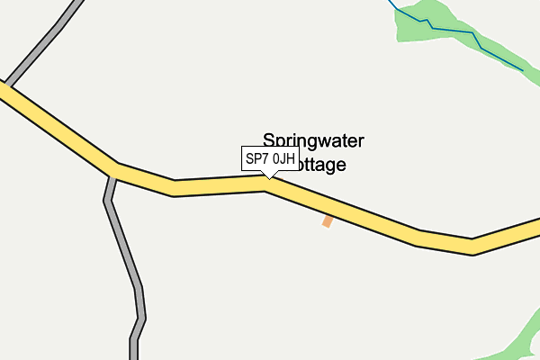 SP7 0JH map - OS OpenMap – Local (Ordnance Survey)