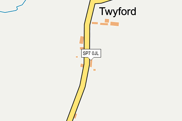 SP7 0JL map - OS OpenMap – Local (Ordnance Survey)