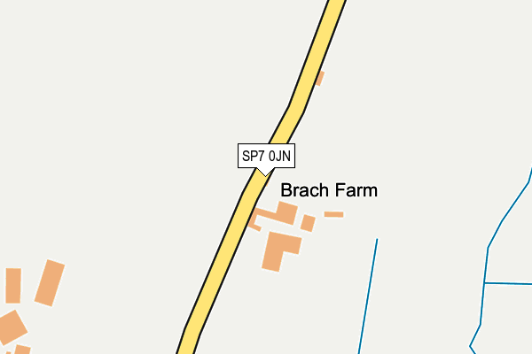 SP7 0JN map - OS OpenMap – Local (Ordnance Survey)