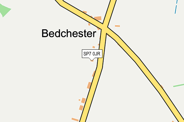 SP7 0JR map - OS OpenMap – Local (Ordnance Survey)
