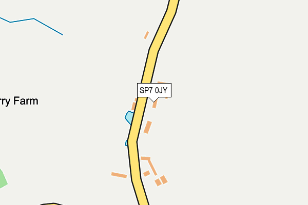 SP7 0JY map - OS OpenMap – Local (Ordnance Survey)