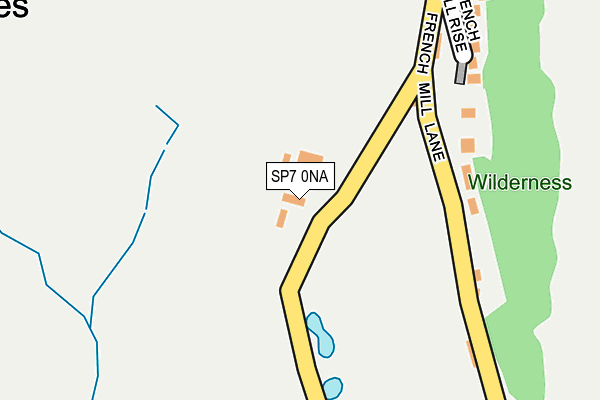 SP7 0NA map - OS OpenMap – Local (Ordnance Survey)