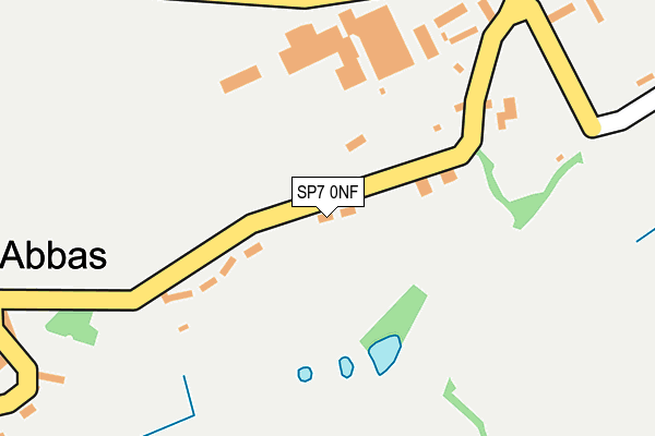 SP7 0NF map - OS OpenMap – Local (Ordnance Survey)