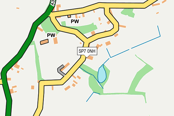 SP7 0NH map - OS OpenMap – Local (Ordnance Survey)