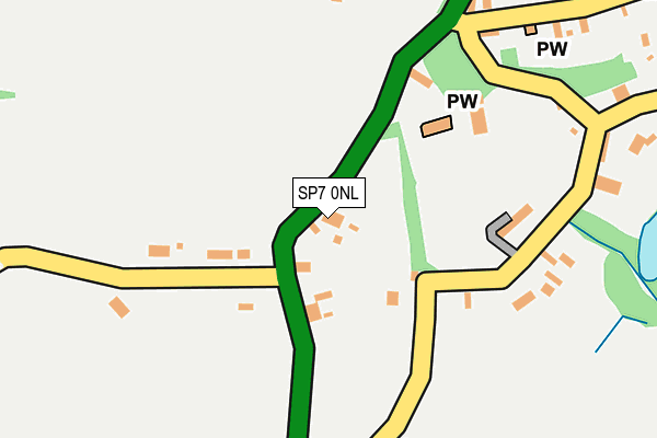 SP7 0NL map - OS OpenMap – Local (Ordnance Survey)