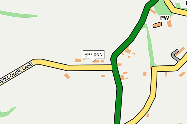 SP7 0NN map - OS OpenMap – Local (Ordnance Survey)