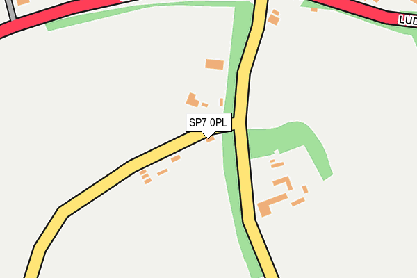 SP7 0PL map - OS OpenMap – Local (Ordnance Survey)