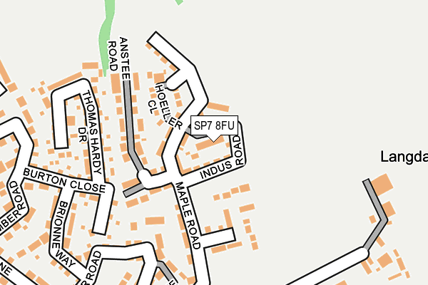 SP7 8FU map - OS OpenMap – Local (Ordnance Survey)