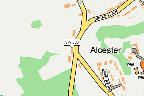 Map of 83 GLOUCESTER STREET LIMITED at local scale