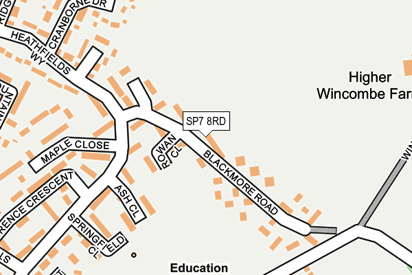 Map of CHEWINTHECUD LTD at local scale