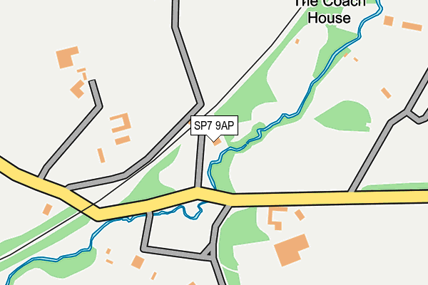 SP7 9AP map - OS OpenMap – Local (Ordnance Survey)