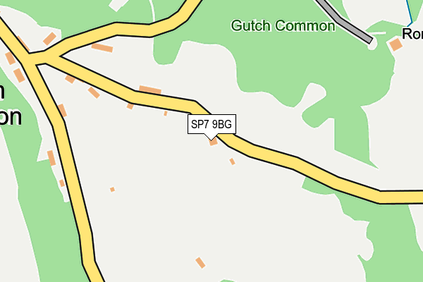 SP7 9BG map - OS OpenMap – Local (Ordnance Survey)