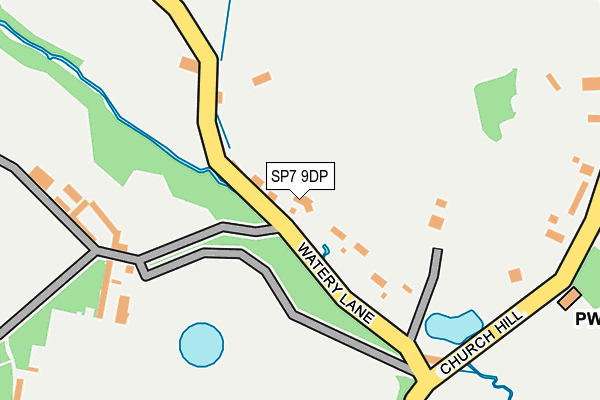 SP7 9DP map - OS OpenMap – Local (Ordnance Survey)