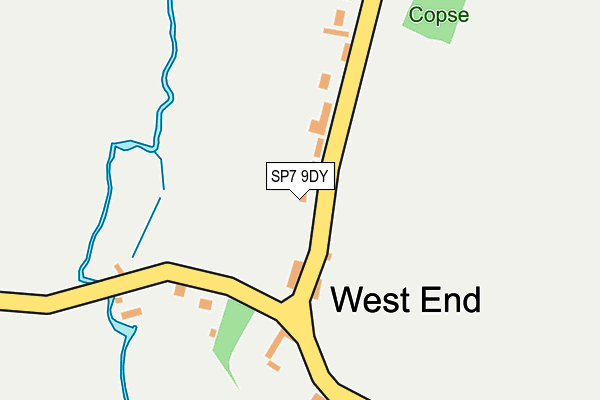 SP7 9DY map - OS OpenMap – Local (Ordnance Survey)