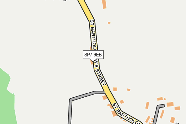 SP7 9EB map - OS OpenMap – Local (Ordnance Survey)