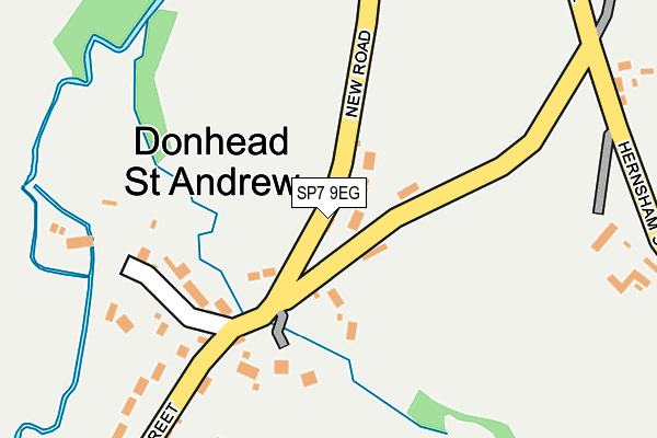 SP7 9EG map - OS OpenMap – Local (Ordnance Survey)