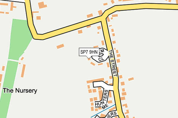 SP7 9HN map - OS OpenMap – Local (Ordnance Survey)